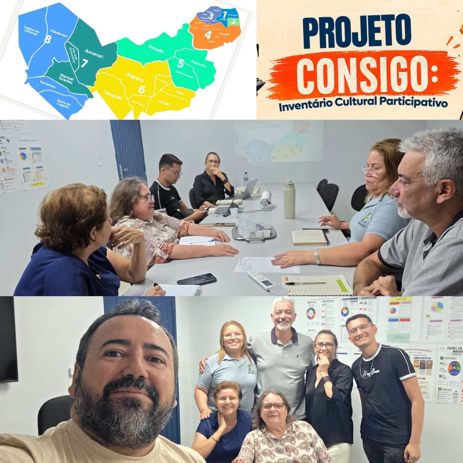 Projeto CONSIGO: Reunião Intersetorial entre Cultura e Educação alinha ações para o 2º Semestre Letivo de 2026